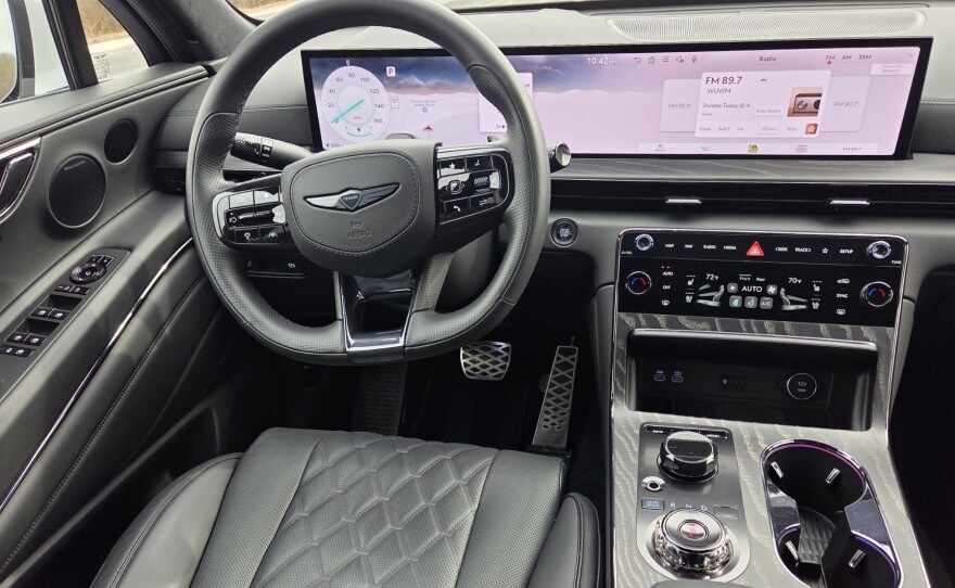 2026 Genesis GV80 Coupe 3.5T E-SH MHEV Prestige Black AWD dashboard