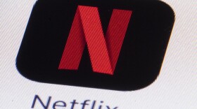 The Netflix logo on an iPhone. (Matt Rourke/AP)