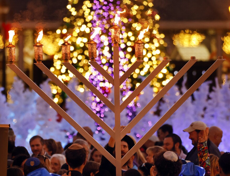 The Hanukkah celebration in Southlake is one of the many celebrations happening in North Texas in honor of the holiday.