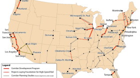 High Speed Rail projects currently in development.