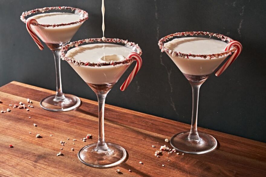 Peppermint Chocolate Martini