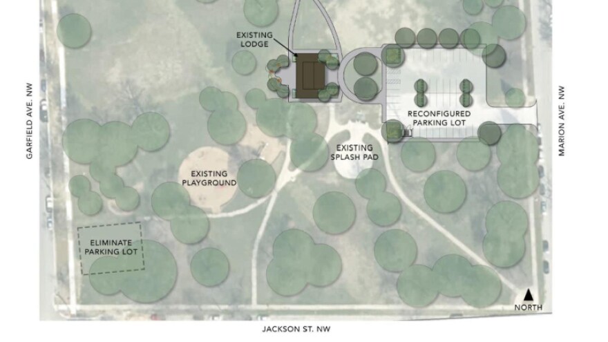Artist rendering of improvements