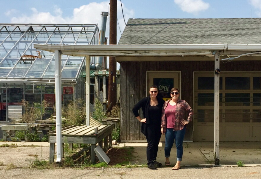 Bellfound Farm founders Nekoma Burcham and Alena Jones.