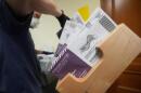 Mail-in ballots are sorted at City Hall on Tuesday, Nov. 4, 2025, in San Francisco. (Jeff Chiu/AP)
