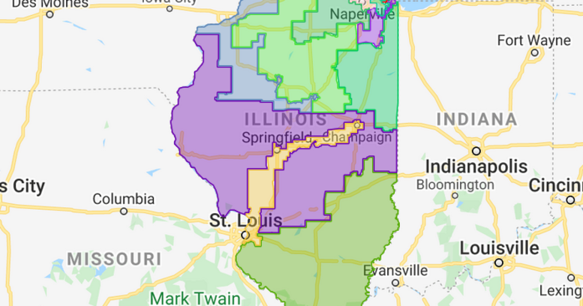 Illinois Democrats push new congressional maps through the General