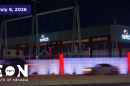 Lights illuminate a Switch data center in Las Vegas. (AP Photo/Ty ONeil)