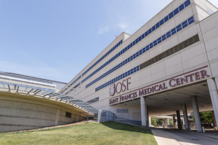 OSF Saint Francis Medical Center in Peoria.