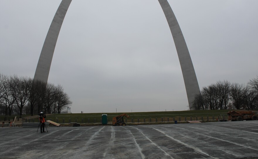 Another view of the "park over the highway" component.