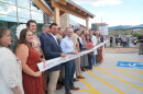 The ribbon cutting ceremony for the Park City Cancer Center, which opened in August.