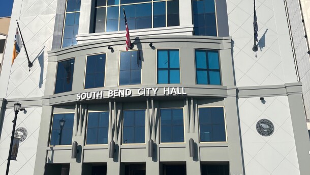 The new South Bend City Hall, 215 Dr. Martin Luther King Jr. Blvd. The city plans to open it to the public Oct. 13