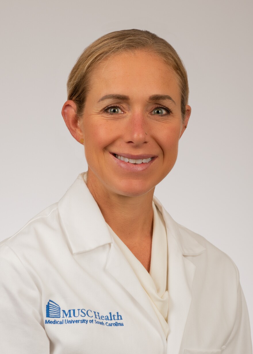Dr. Sarah Breevoort, a physiatrist, and Director of the ALS Clinic at MUSC