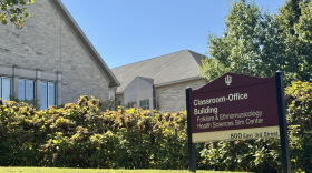 The Folklore and Ethnomusicology Department offices located on 800 E. 3rd St.