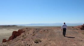 Rod Colwell, CEO of Controlled Thermal Resources, is among many hoping to transform the area around California's Salton Sea into a domestic source of lithium for electric car batteries.