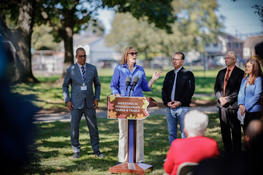 Pennsylvania Department of Conservation and Natural Resources Secretary Cindy Adams Dunn announces major investments in outdoor recreation and conservation projects across the state.