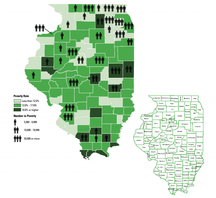 More Illinois Counties Make Poverty Watch List NPR Illinois More Illinois Counties Make Poverty Watch List NPR Illinois