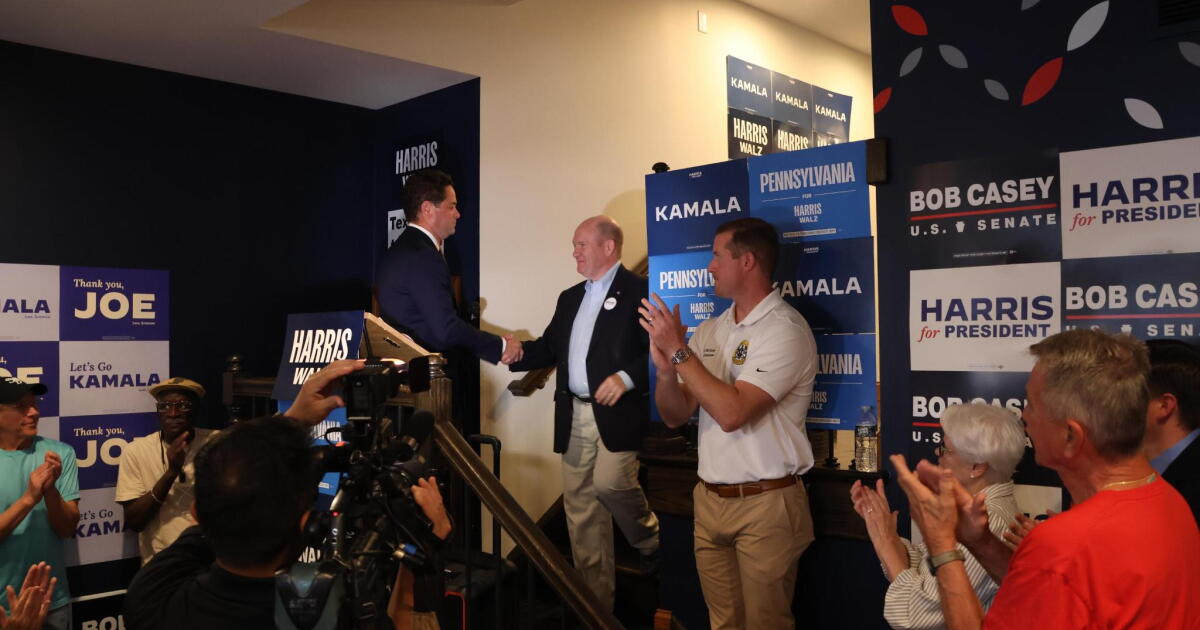 U.S. Sen. Chris Coons, Biden ally and Harris campaign co-chair, calls ...