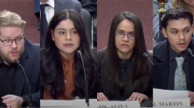 From left: Luke Ganger, Marimar Martinez, Aliya Rahman, Martin Daniel Rascon