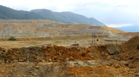 The Pittsmont Dump at Montana Resources' mine in Butte is the "final resting place" for the Parrot Tailings. September 2018. 