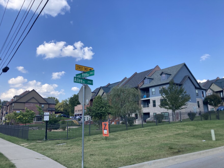 Township 28 apartment complex in Springfield's Galloway neighborhood is shown on Oct. 2, 2023.