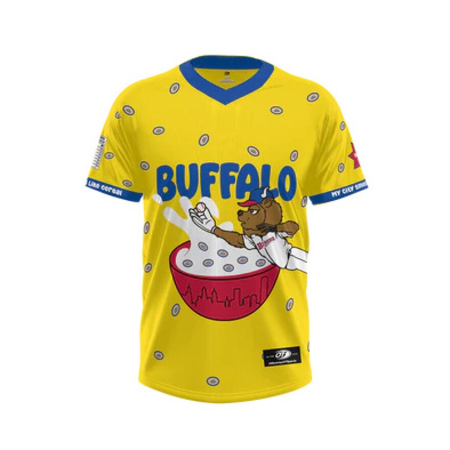 The new cereal themed jerseys