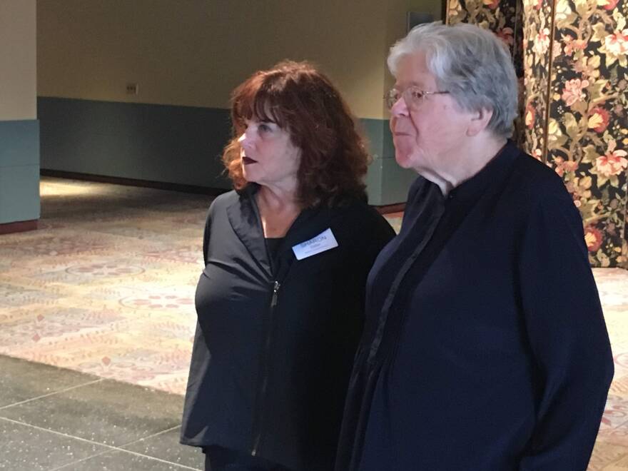 Sharon Stiller (left) and Judy Pipher (right)