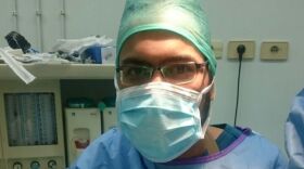 "You have to be calm because people are scared, the civilians and the patients are scared, and they can't see you scared," Dr. Omar Ibrahim says of his years as a surgeon in a Syrian war zone.