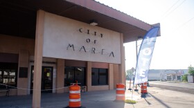 Marfa City Hall pictured in May 2024.