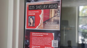 A photo of the flyer promoting the play. It presents information about the dates of the events and the background of the show. 