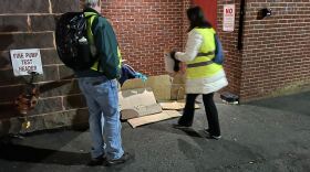 Volunteers walked the streets of Charlotte early Thursday morning to count how many people were sleeping outdoors or in their cars.