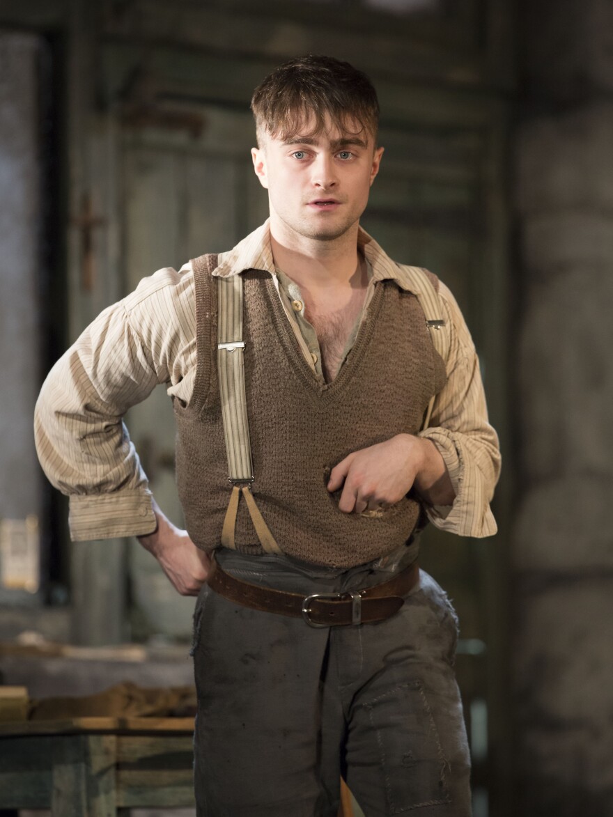 Daniel Radcliffe's character Billy is a crippled 17-year-old boy whose parents drowned in a mysterious boating accident.