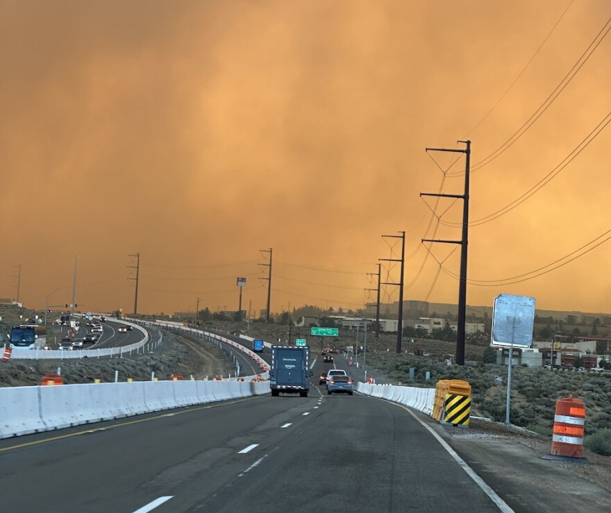 Wildfire smoke contains concentrations of air pollutants that can negatively impact human health.
