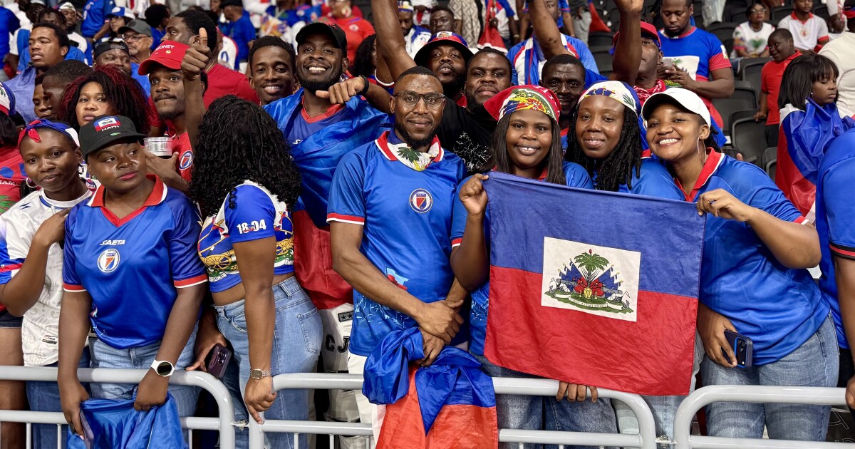 Diaspora cheers on Haiti at Miami 'home game' ahead of the World Cup
