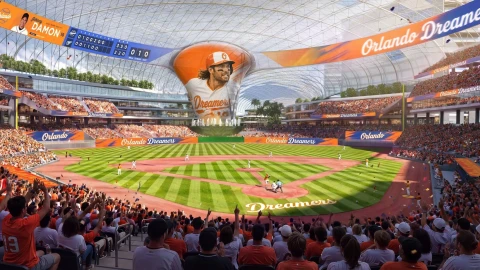 The Orlando Dreamers stadium concept.