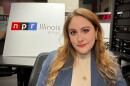A picture of Hannah Meisel in the NPR Illinois studios