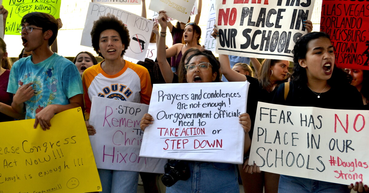 Student Survivors of Deadliest High School Shooting Take On Role of Gun ...