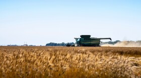 Wheat Harvest in north west Oklahoma