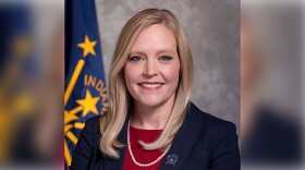 Republican Sen. Erin Houchin of Salem announced Thursday that she would seek the GOP nomination for the 9th District seat.