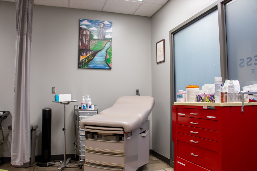 The Healing Hands clinic is located inside the Homeless Alliance's day shelter near downtown Oklahoma City.
