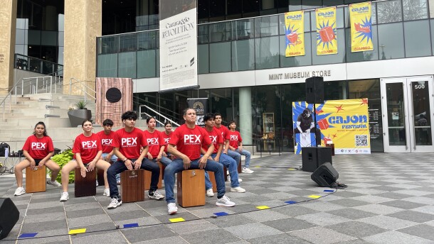 Hundreds gathered in Charlotte over the weekend to celebrate Latin American dance and culture, centered around a traditional percussion instrument.