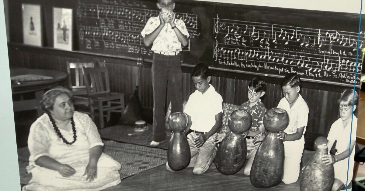 Punahou opens learning center honoring teacher and Hawaiian cultural practitioner