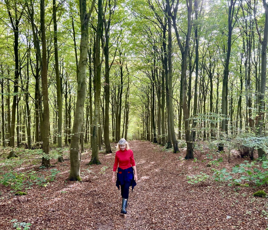  Annabel Streets says growing up without a car contributed to her love for walking. It was in her DNA.
