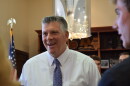Republican Congressman Darin LaHood during Friday's U.S. Military Academy Appointee Reception. LaHood represents the Greater Peoria Area.