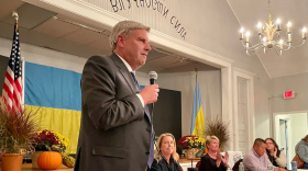 Bob Stefanowski told a Fairfield audience, “How did we end up in a culture in Connecticut, in a world where it's viewed anywhere near to be acceptable to shoot at cops?”