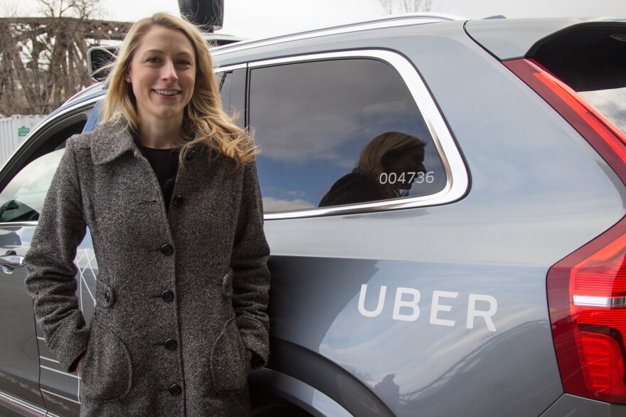 "It's still very early in what we're doing, but it's going very well," Uber engineer Emily Duff Bartel says.