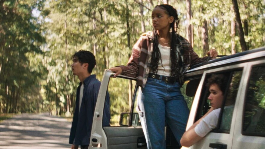 Phinehas Yoon, Akira Jackson, Noah Toth in It Ends.