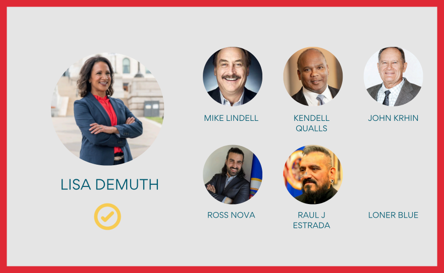 Lisa Demuth has won the Republican nomination for governor in the 2026 midterm primary on Aug. 11, 2026.