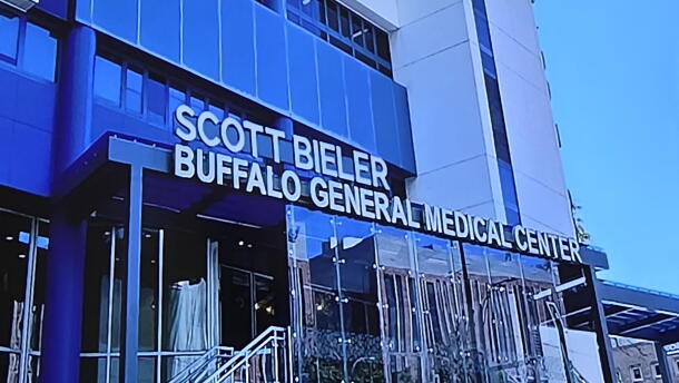 Buffalo General Medical Center will bear Scott Bieler's name in January 2027.