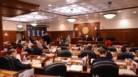 The Alaska House of Representatives is seen in action on Monday, May 5, 2025.