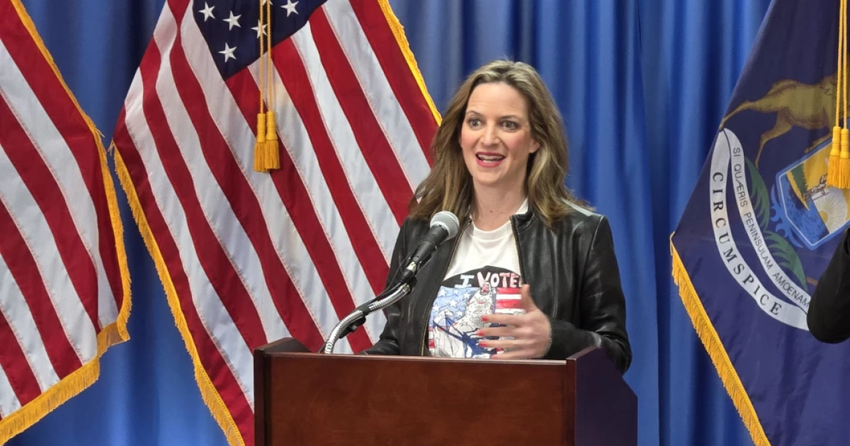 "Defining issue": Jocelyn Benson outlines health policy agenda in campaign for governor