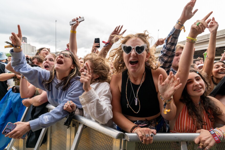 Forecastle attendee were excited for a chance to connect with each other and their favorite artists.